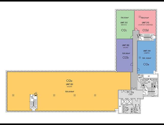 102M² OFFICE TO LET IN ROSEBANK
